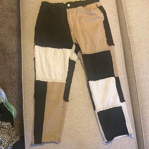 XL Colorblock Jeans